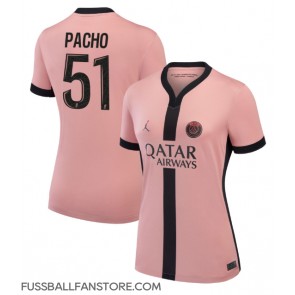 Paris Saint-Germain Willian Pacho #51 Replik 3rd trikot Damen 2024-25 Kurzarm